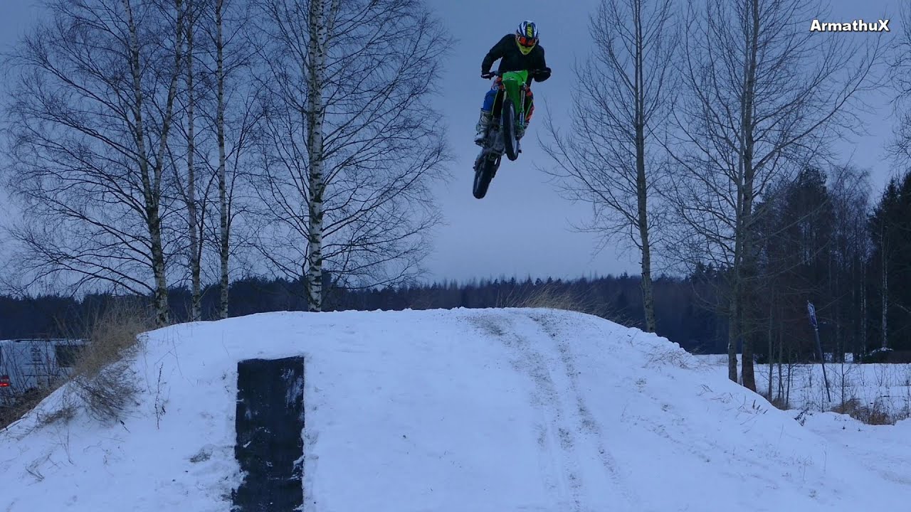 Kawasaki KX250F - Windy Winter Ride | Raw