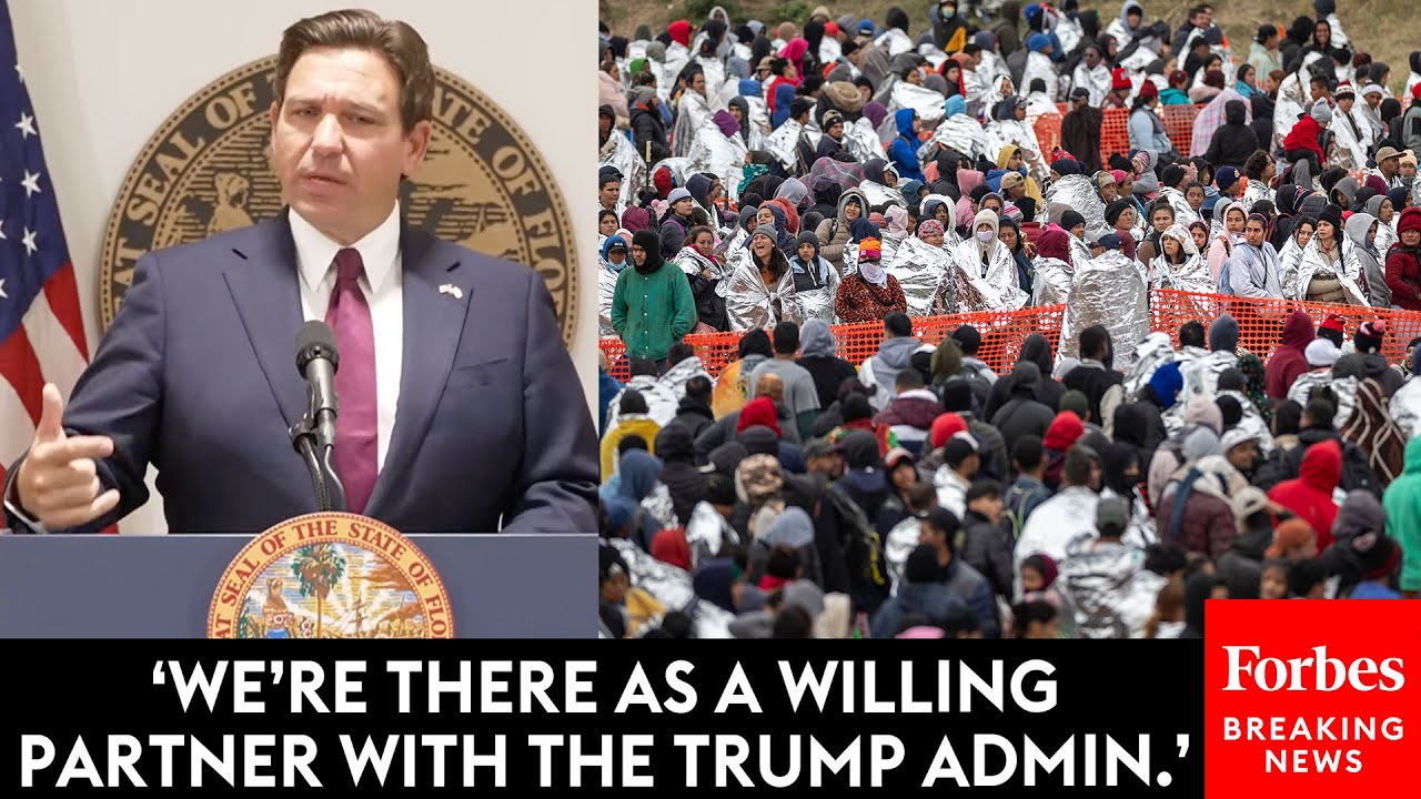 BREAKING NEWS: DeSantis Calls For Special Session To Help Enact Trump's New Hardline Border Laws
