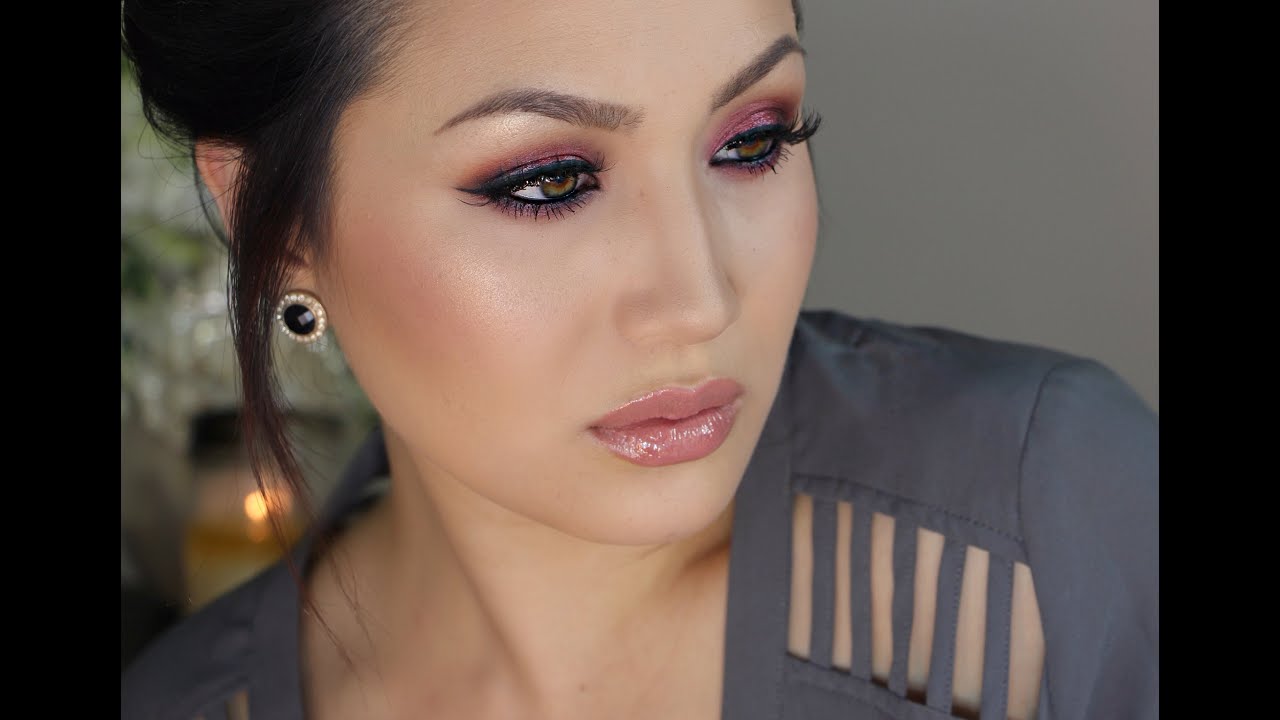 Cranberry Smokey Eye | Full Face Tutorial