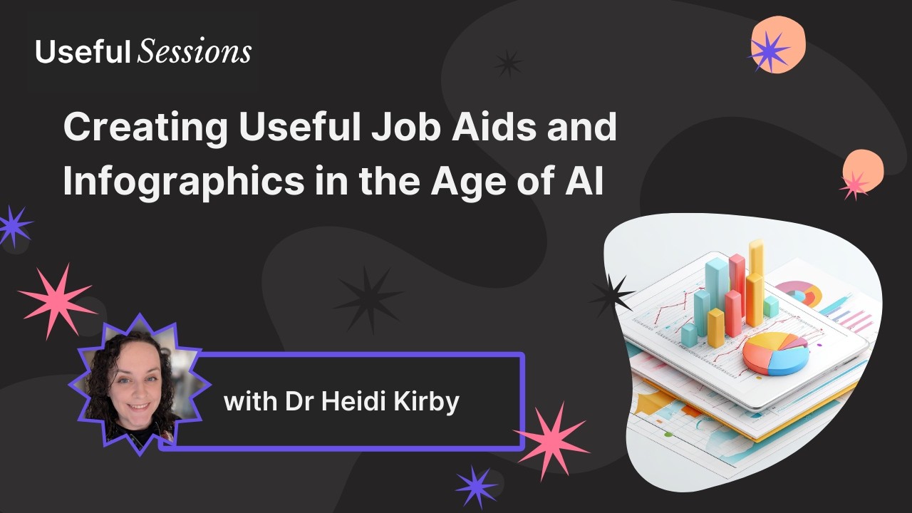 Creating Useful Job Aids and Infographics in the Age of AI