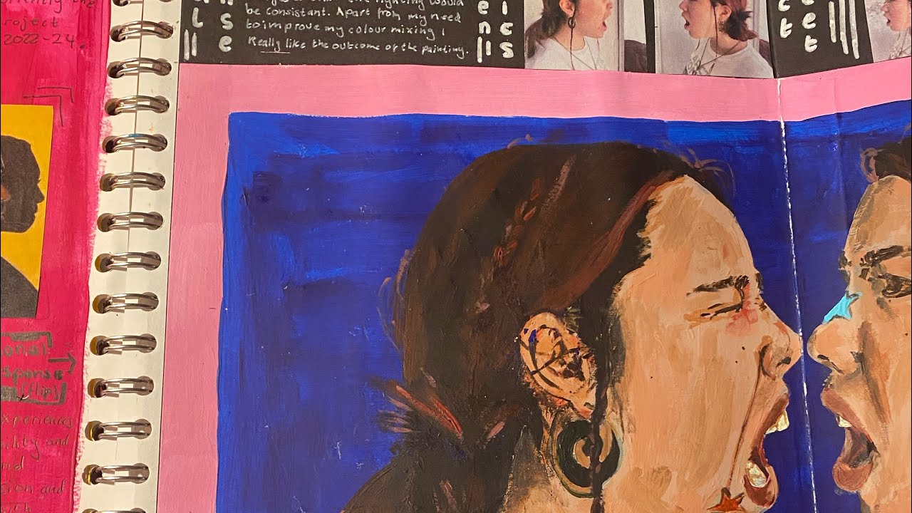 GCSE art grade 9 sketchbook #2 walk through! Get better grades