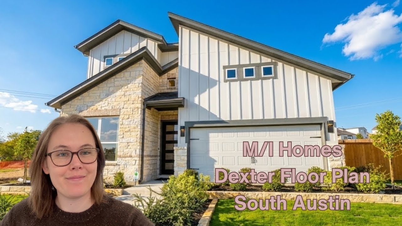 M/I Homes Dexter Floor Plan Tour | Estancia West South Austin