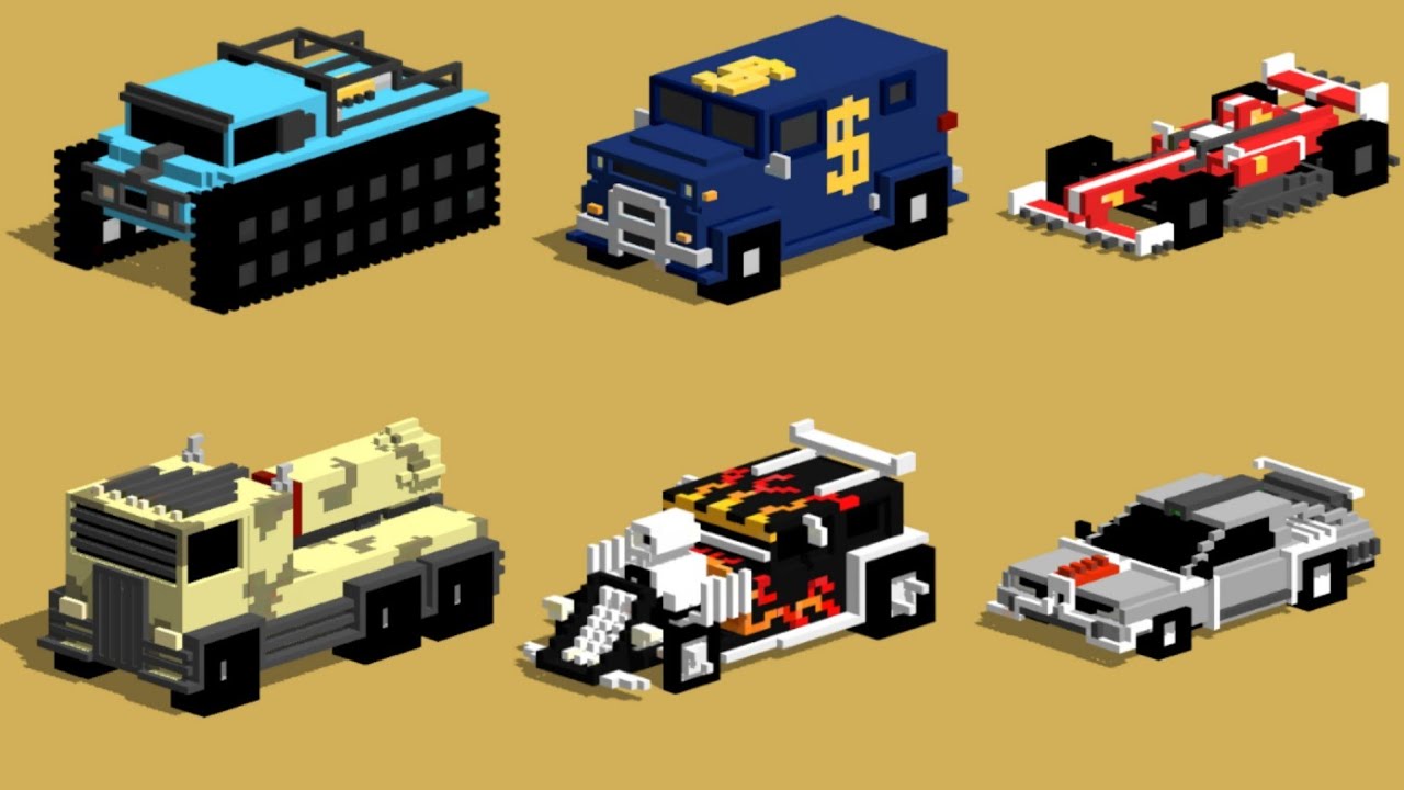 Smashy Road: Wanted 2 All Legendary Cars Unlocked and Max Level Upgrade