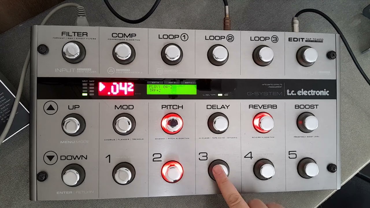 TC.ELEKTRONIC G-SYSTEM ELEKTRO BAĞLAMA SAZ TONLARI TOLGAHAN 0542 771 63 90