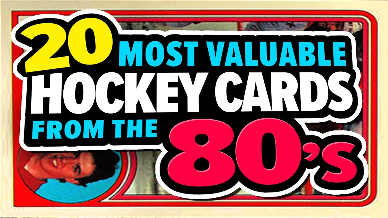 TOP 20 HOCKEY Rookie Cards from the 80's - Most Valuable Hockey Cards from the 1980's