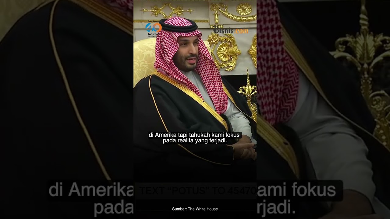 Momen Trump 'Semprot' Jurnalis yang Bertanya Tragedi 9/11 ke MBS