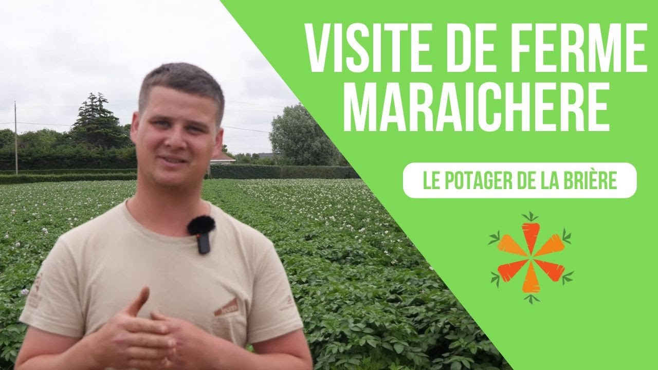 VISITE DE FERME MARAICHERE Chez Anicet, au Potager de la Bri&egrave;re en Normandie (Premi&egrave;re partie)
