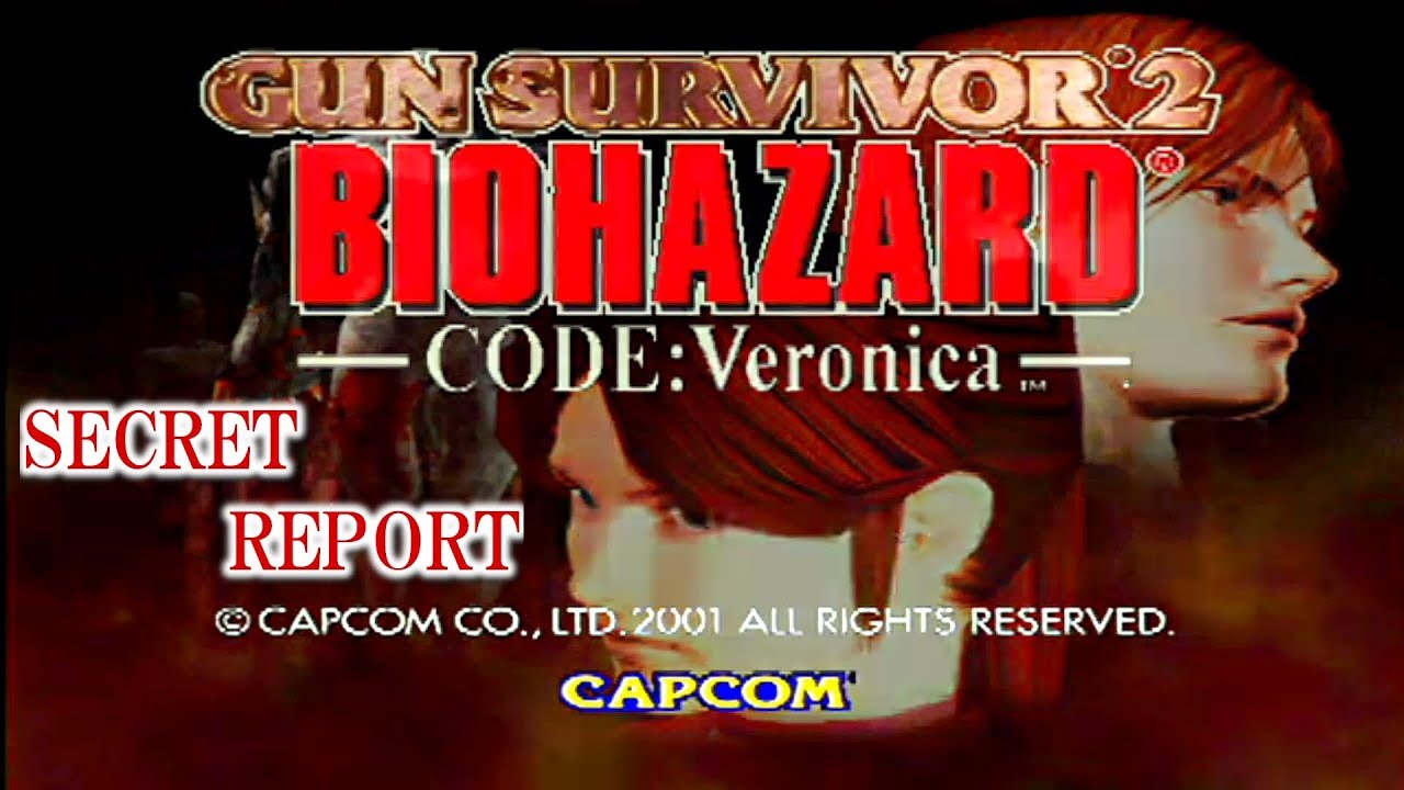 GUN SURVIVOR 2 BIOHAZARD CODE:Veronica SECRET REPORT ©CAPCOM Resident Evil