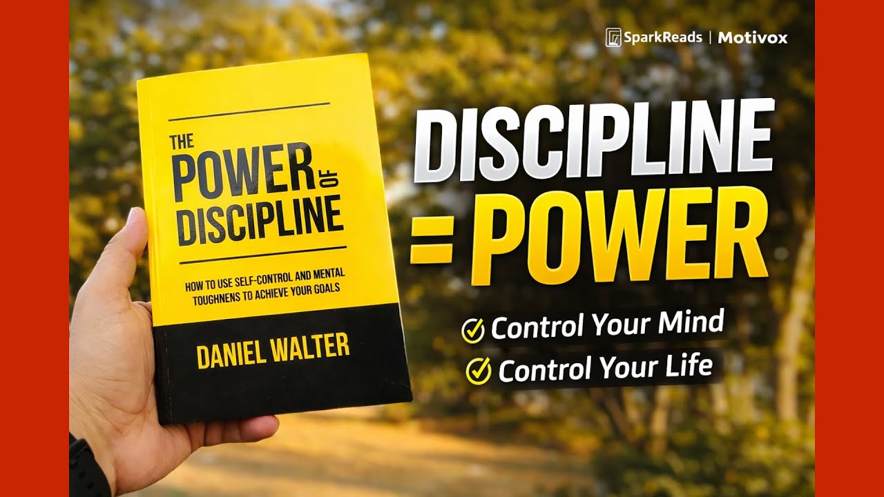The Power of Discipline | This Book Will Change Your Life | MOTIVOX