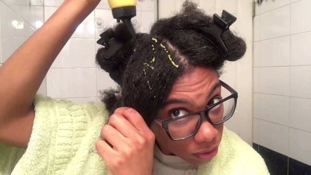 Natural Hair : Shea Butter & Olive Oil Pre Poo