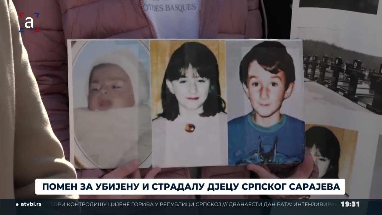Pomen za ubijenu i stradalu djecu Srpskog Sarajeva