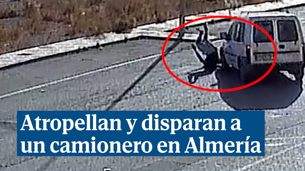 Detenidos los autores que atropellaron, dispararon y apalearon a un camionero en Almería