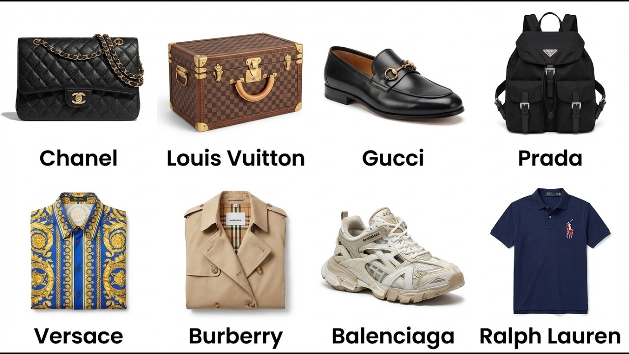 10 Designer Fashion Brands Explained in 10ish Minutes
