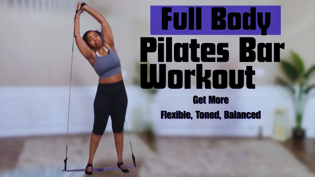 Try This Quick Pilates Bar Workout For Stronger Arms, Thighs And Abs!