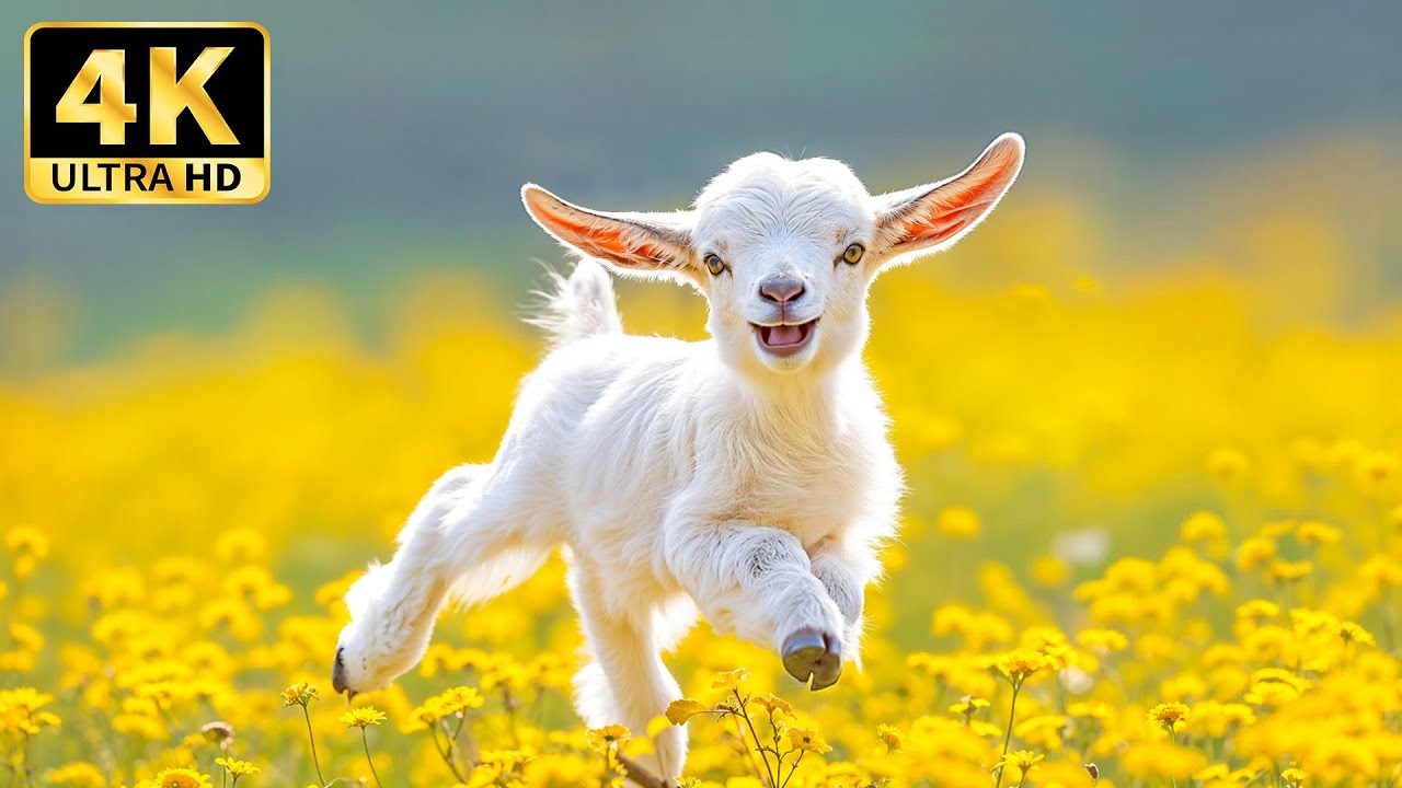Beautiful Animal World in 4K - Scenic Wildlife Film With Calming Music