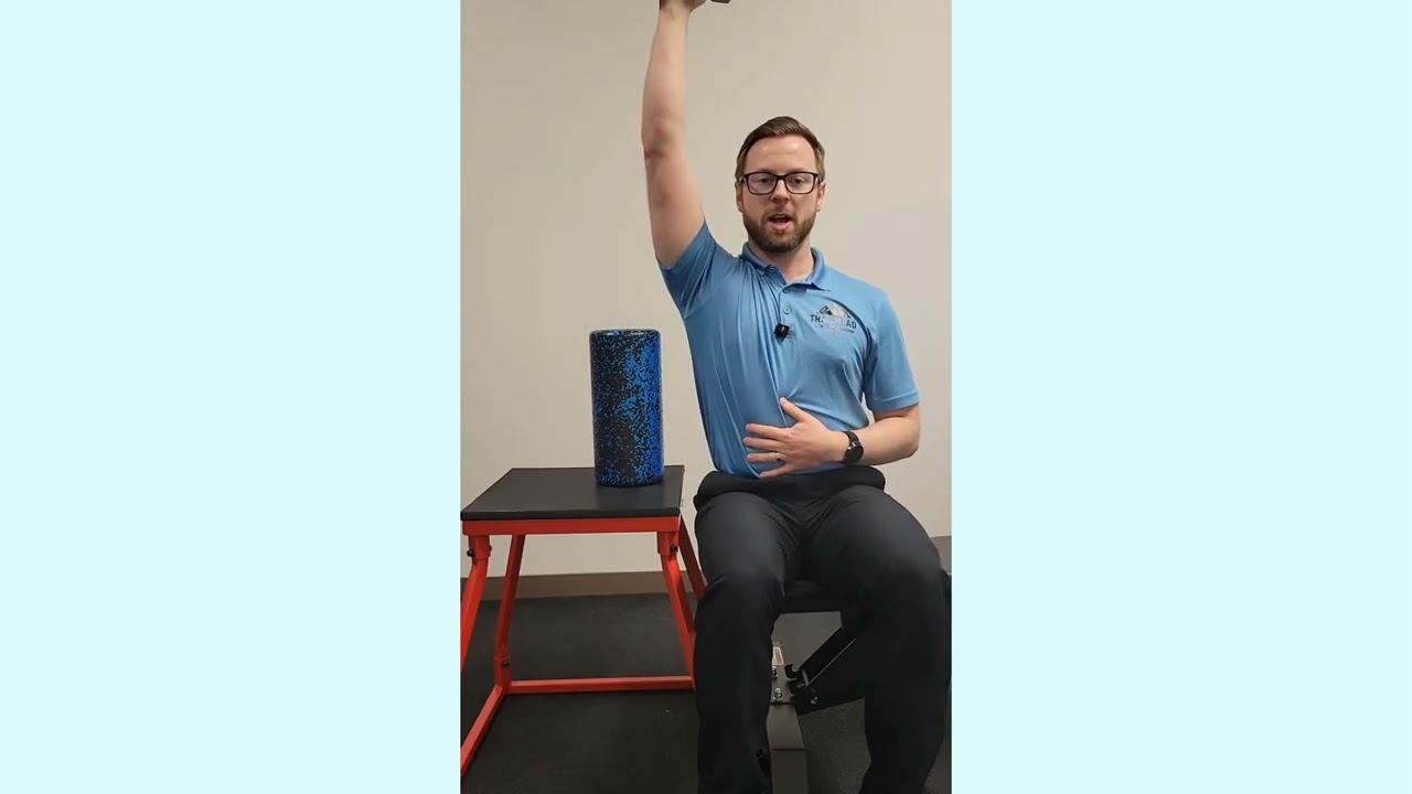 90/90 Shoulder External Rotation with Overhead Press
