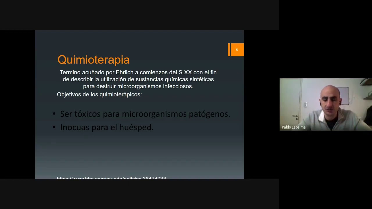 Clase de repaso: Generalidades de Antibioticos- Dr. Pablo Lapalma