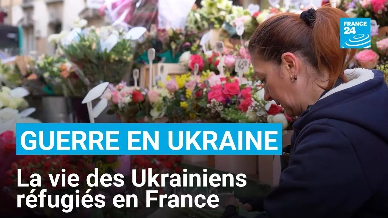 Guerre en Ukraine : trois ans après, la vie des Ukrainiens réfugiés en France • FRANCE 24