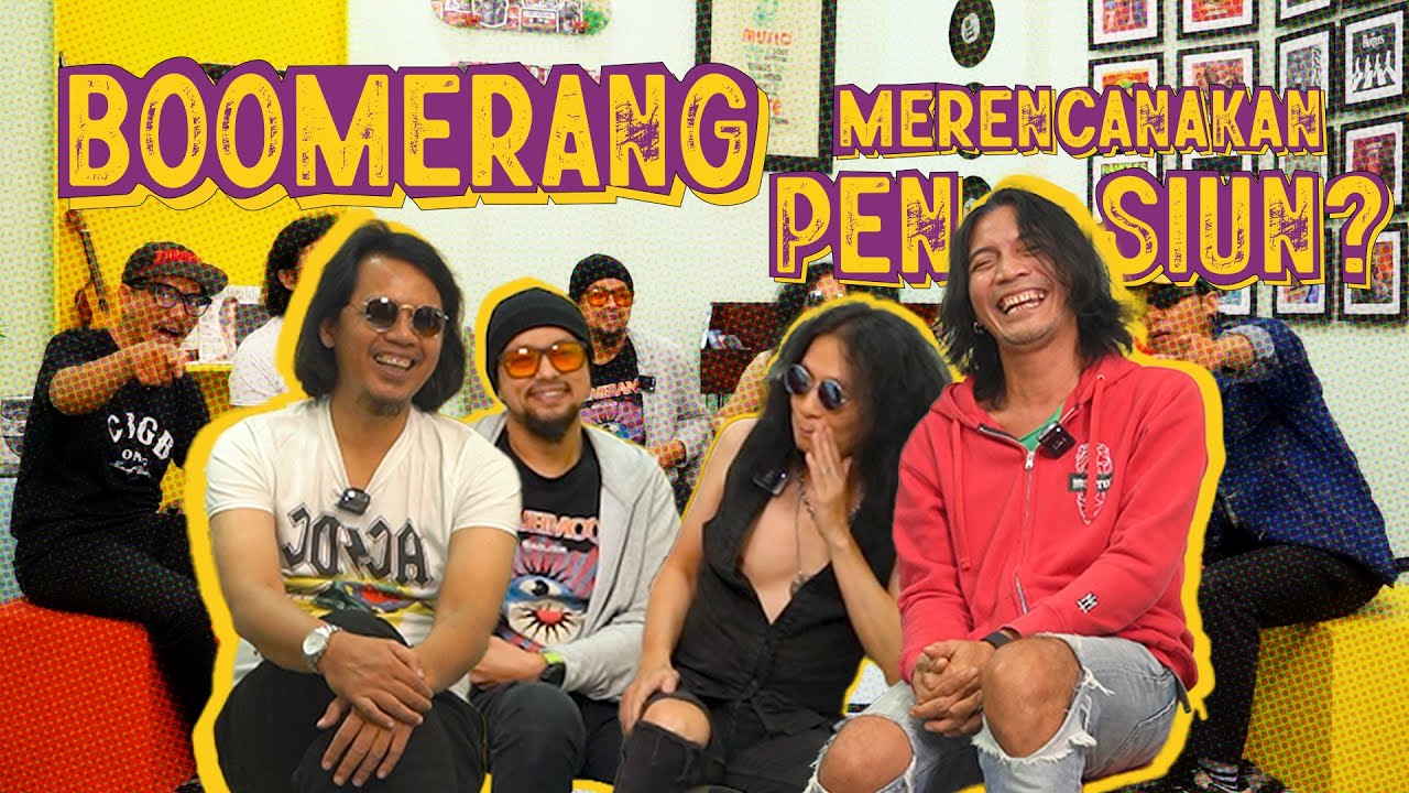 BOOMERANG RELOAD BAND |  BAND LEGEND 3 DEKADE YANG MASIH EKSIS