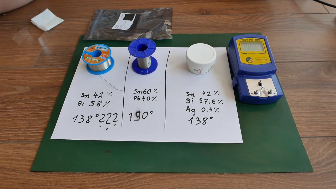 Mechanic brand HBD-366 (Sn42Bi58) solder wire. //=enable subtitles=//