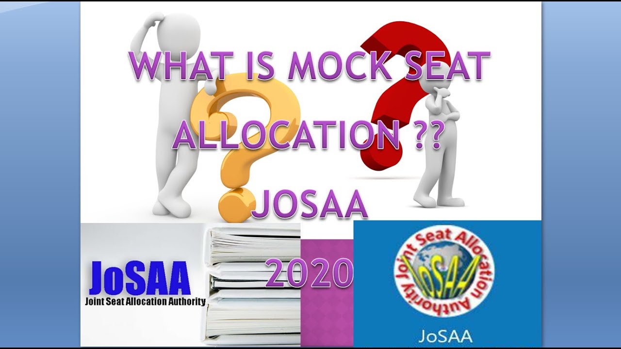 What is mock seat allocation josaa 2020 | mock seat allotment explained !