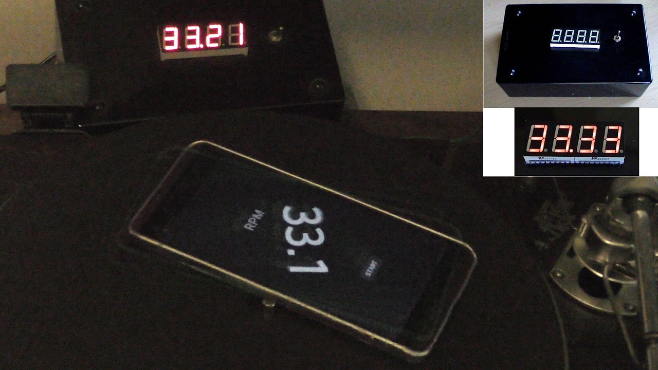 唱盤的轉速 - 用手機 Apps 來量度是否準確? 當播放唱片的時候轉速會減慢, 播放唱片外圈和內圈轉速都有變化! (中文字幕)