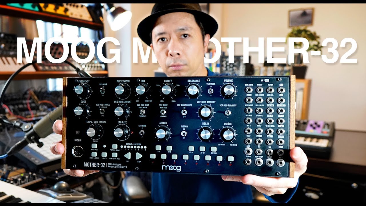 Moog Mother-32 video tutorial 1 | 解説動画1 ツマミとスイッチ編
