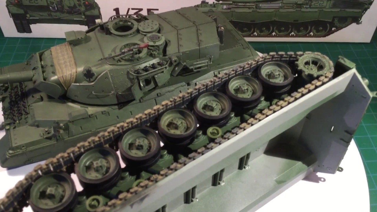 1/35 TAKOM LEOPARD 1A5/C2 TANK BUILD PART 7