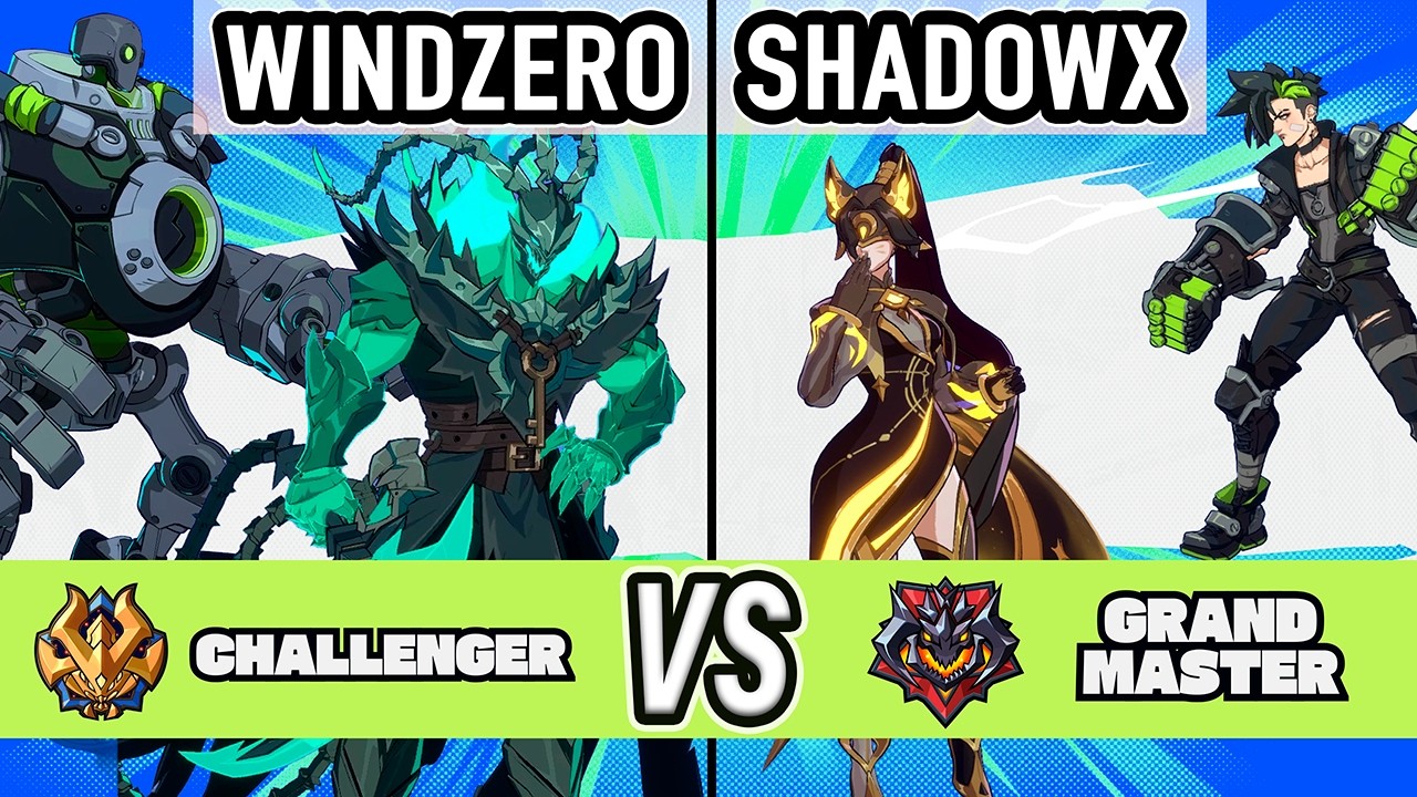 2XKO ▰ Windzero (Thresh / Blitzcrank) vs ShadowX (Vi / Ahri) ▰ High Level Gameplay