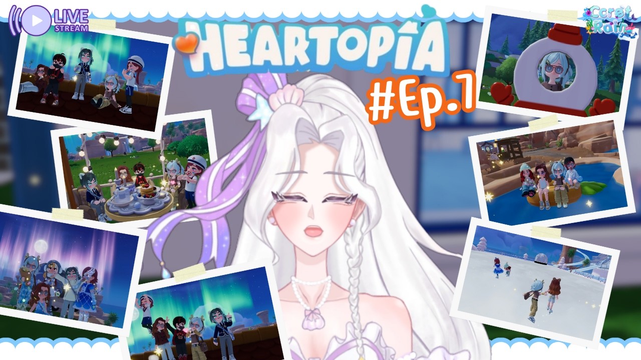 [ 🔴 Pre-de: Heartopia Ep.7 ] แล้วเราก็วนเวียนมาอีกครั้งกับเกมประจำช่อง💞 | CcretRain