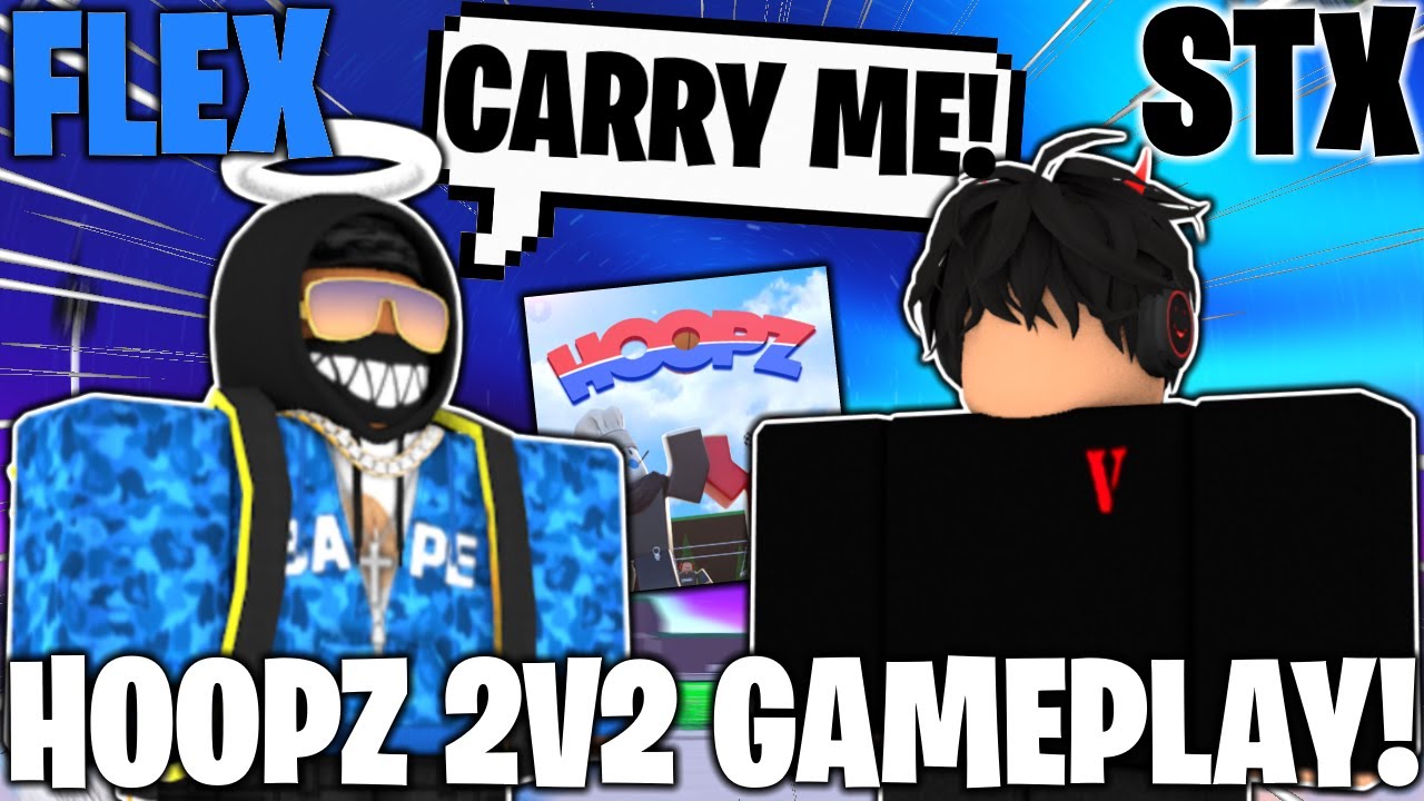 STXTICALLY CARRIED ME IN 2S!?!?😱 | (ROBLOX HOOPZ)