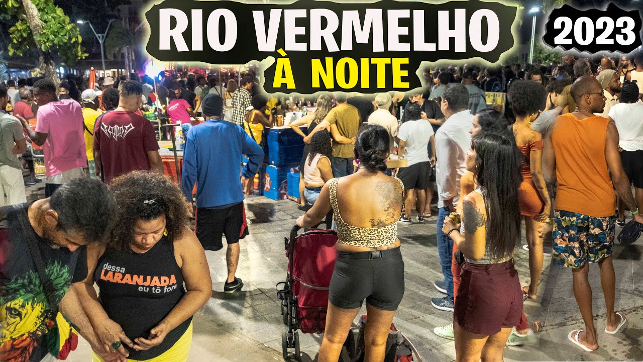 Este é o Movimento Nas noites do BAIRRO BOÊMIO DO RIO VERMELHO | Salvador | Bahia
