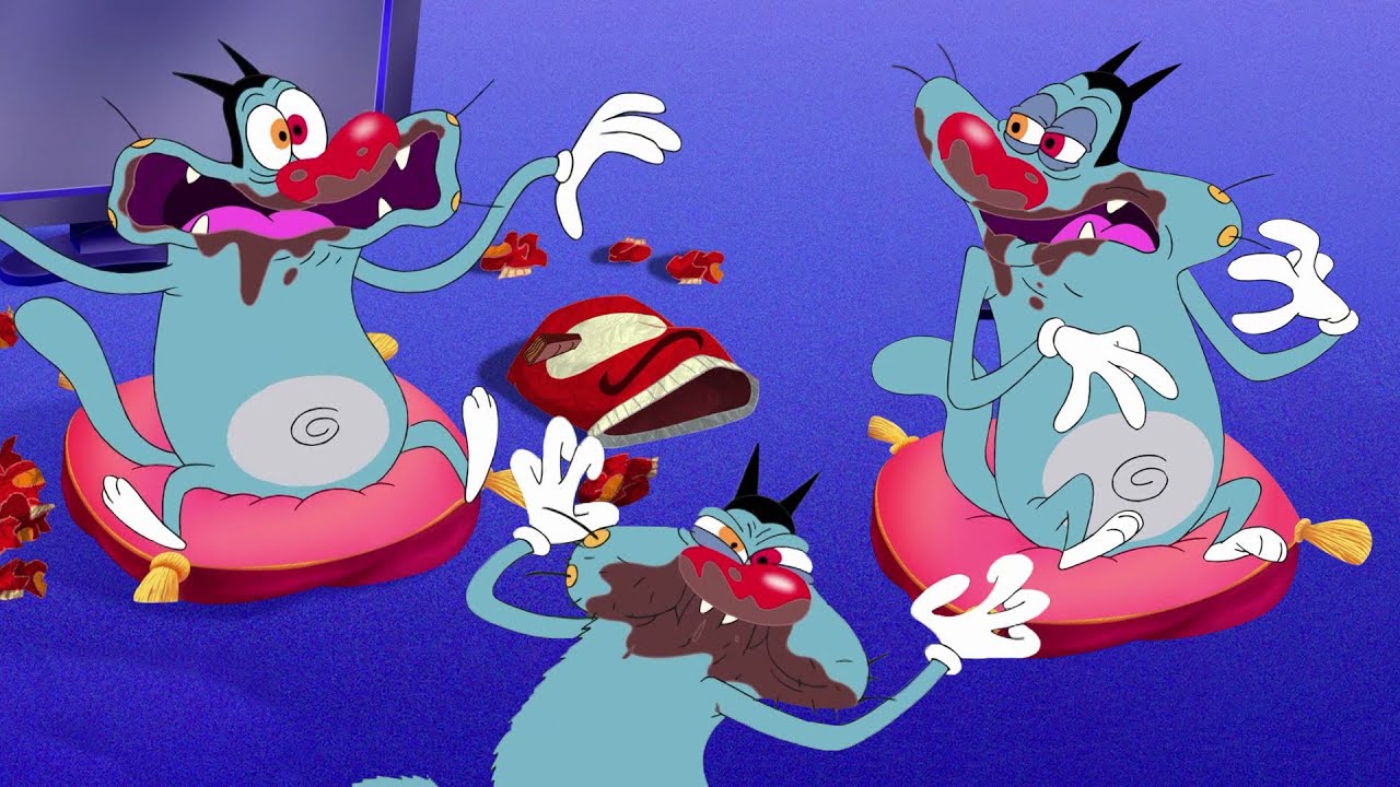 हिंदी Oggy and the Cockroaches 😵‍💫 पागलपन Hindi Cartoons for Kids