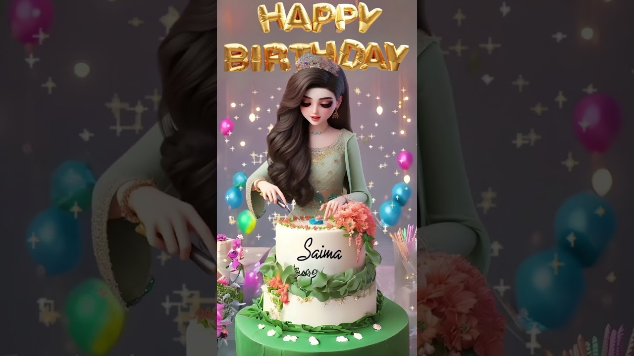 #happybirthday Saima 06🎂🎈🥳🥳