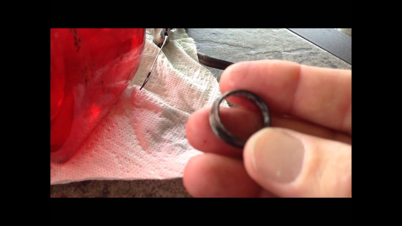 Platinum Plating a copper silver coin ring