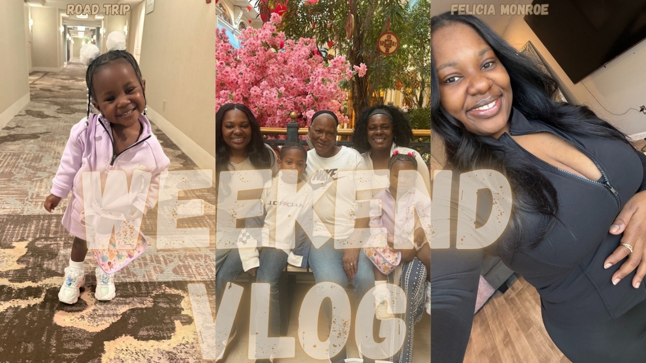 WEEKEND VLOG| ROAD TRIP + DINNER + FAMILY TIME + CASINO TIMEEE & MORE