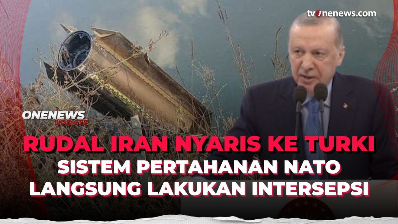 Rudal Iran Dicegat NATO Saat Menuju Turki, Ankara Protes Keras ke Teheran | OneNews Update