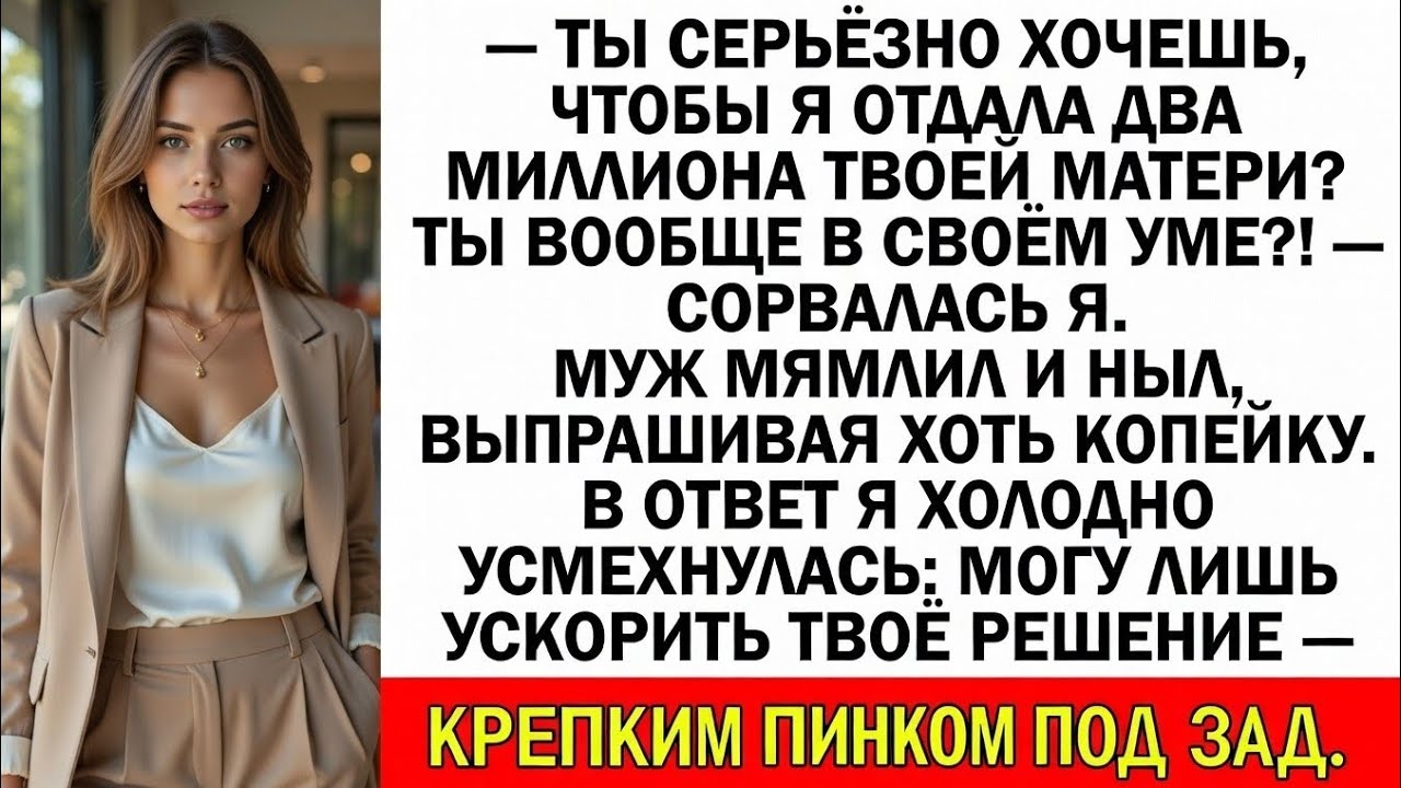 Пришёл качать права с долгами? Марш к маме — там ной и плачь.