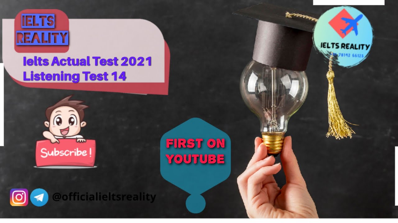 IELTS Listening Actual 2021 Test 14 // Notes of Concerts // Ielts Reality