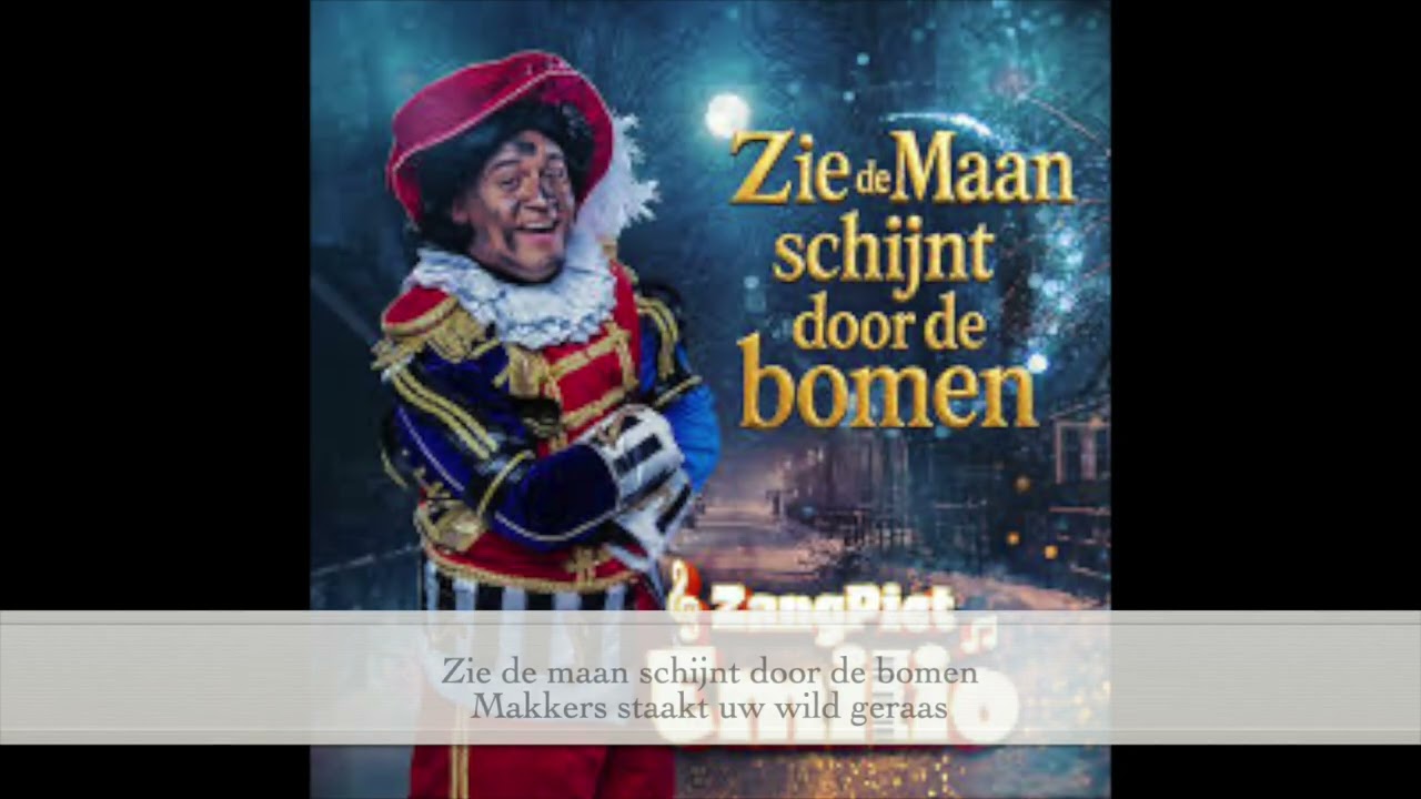 Zie de maan schijnt door de bomen zingpiet Emilio