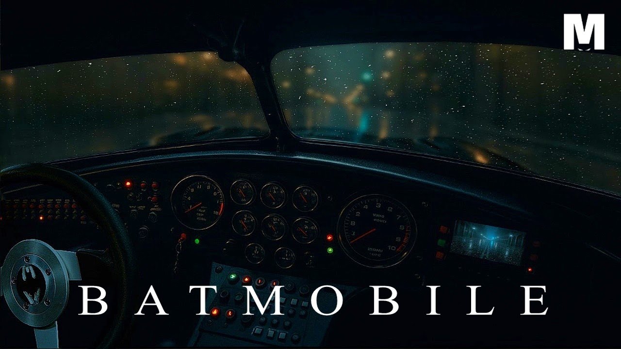 Batmobile Stake Out - Heavy Rain On Car Roof & Monitoring Alfred’s comms