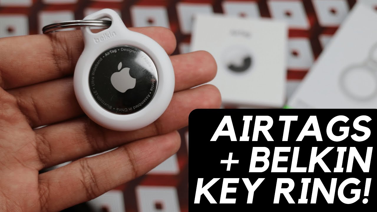 NEW AirTags + Belkin Key Ring - Unboxing + First Impressions!
