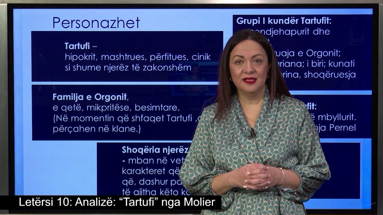 Letërsi 10 - Analizë: “Tartufi” nga Molier.