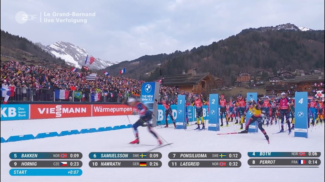 Biathlon Season 25/26 - Pursuit Men - Le Grand-Bornand (FRA)