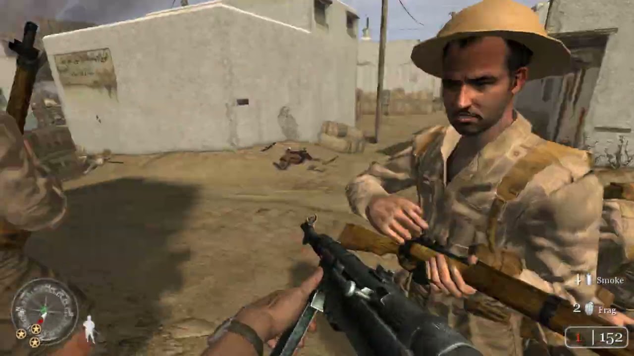 Retaking toujane [Call of Duty 2 Gameplay]