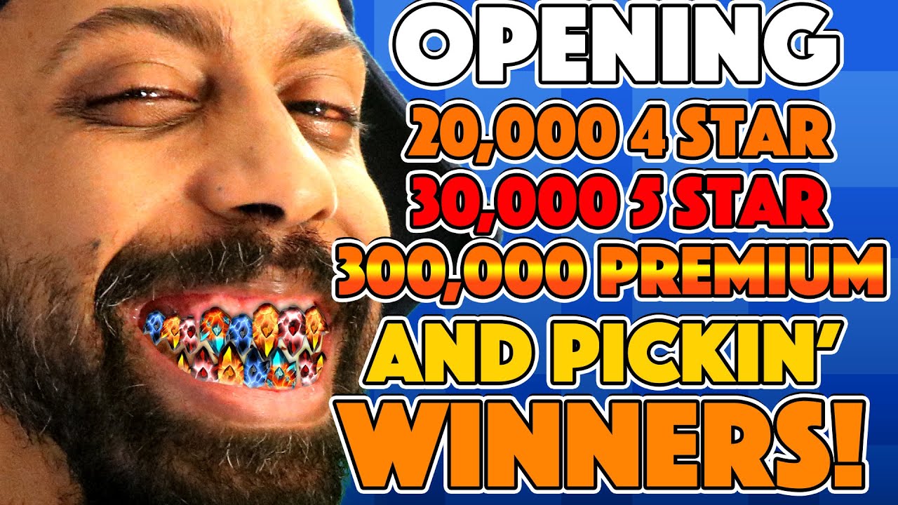 Opening 20,000 4 Star Shards almost 300 Premiums and Picking Winners