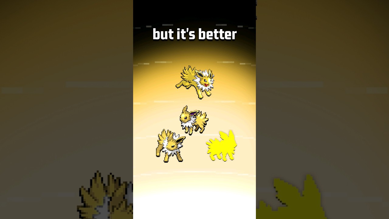 Jolteon was finally BUFFED #shorts