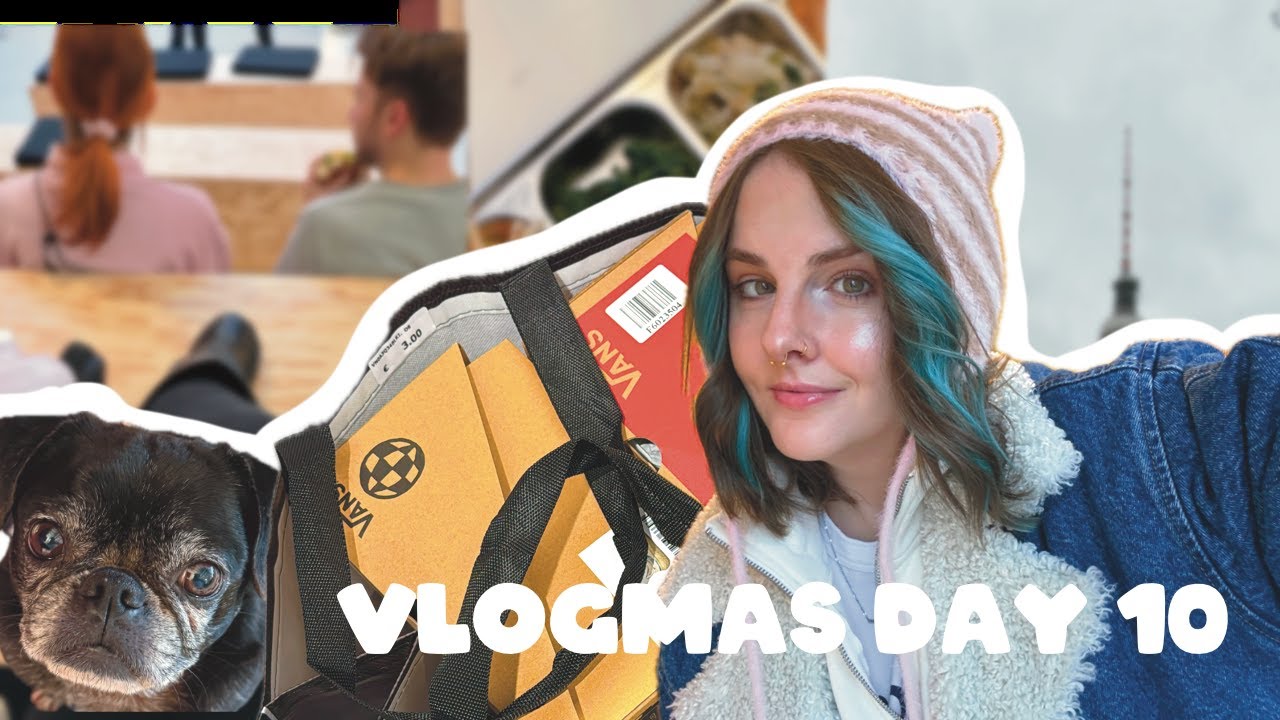 VLOGMAS 2024 / Еще покупки? / Огромный тц в Берлине / Фотосессия в офисе и гости
