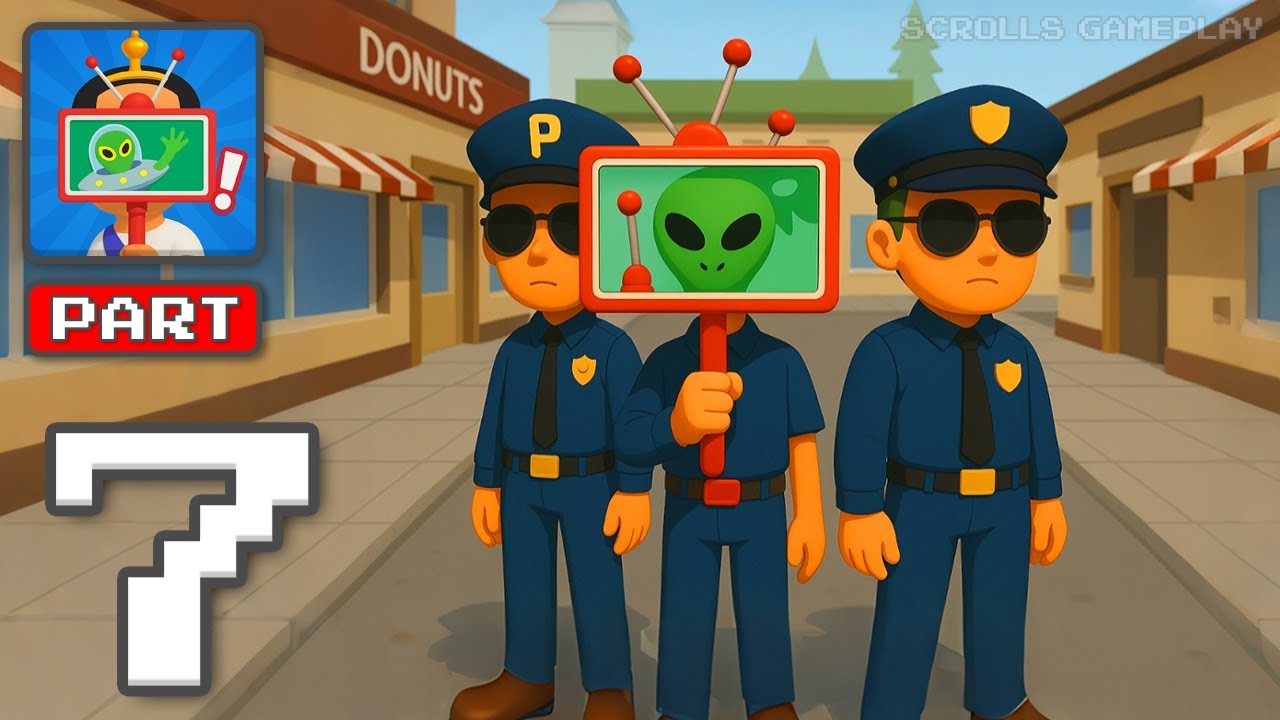 Find the Alien: Alien Game - Gameplay Walkthrough Part 7 - Humans Or Impostors (iOS, Android)