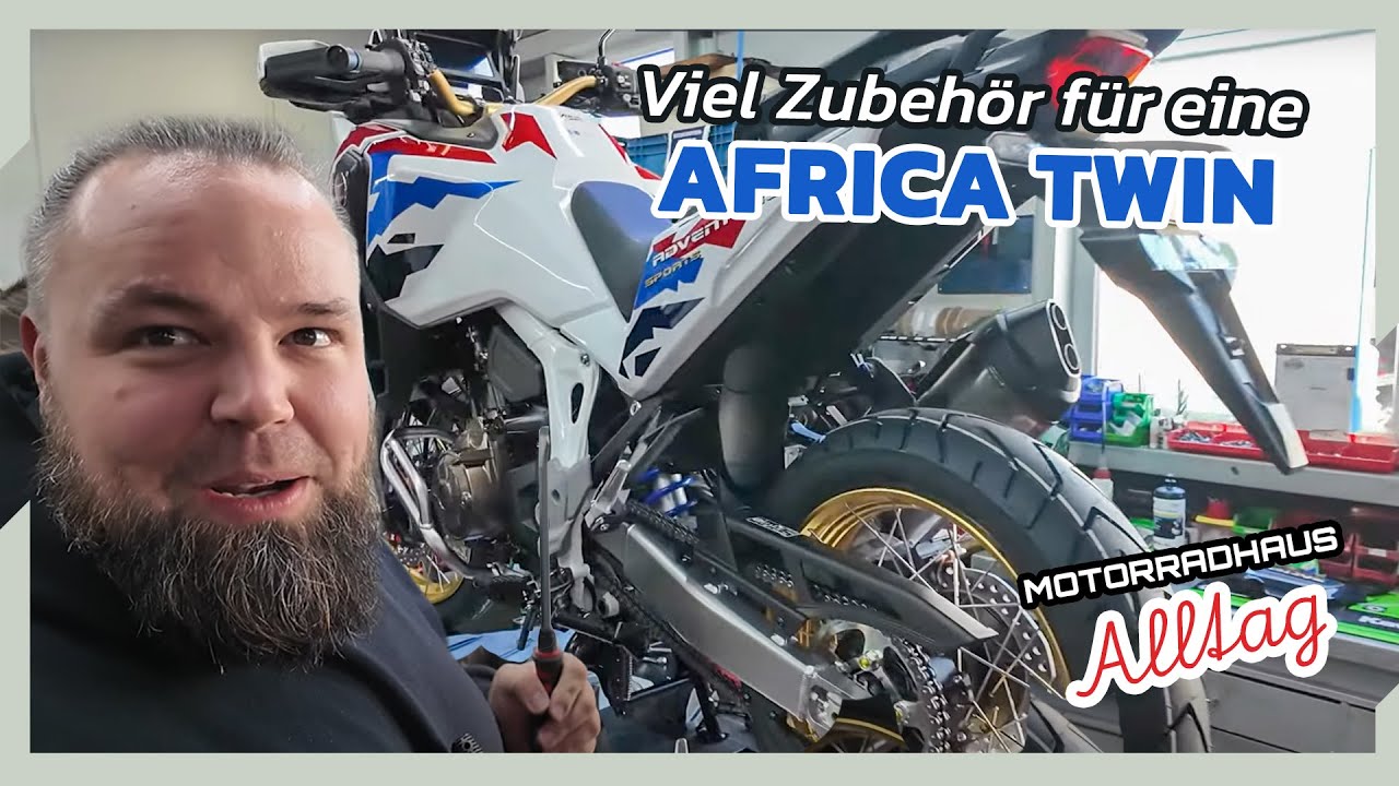 Africa Twin Zubehör, Kymco ist kalt & Klebeband • Motorradhaus Alltag Folge - 33